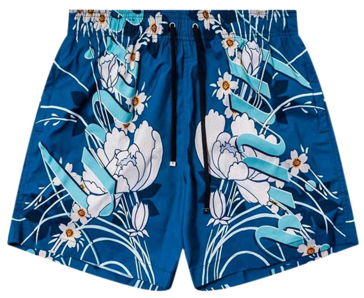 Amiri Floral Drawstring Shorts