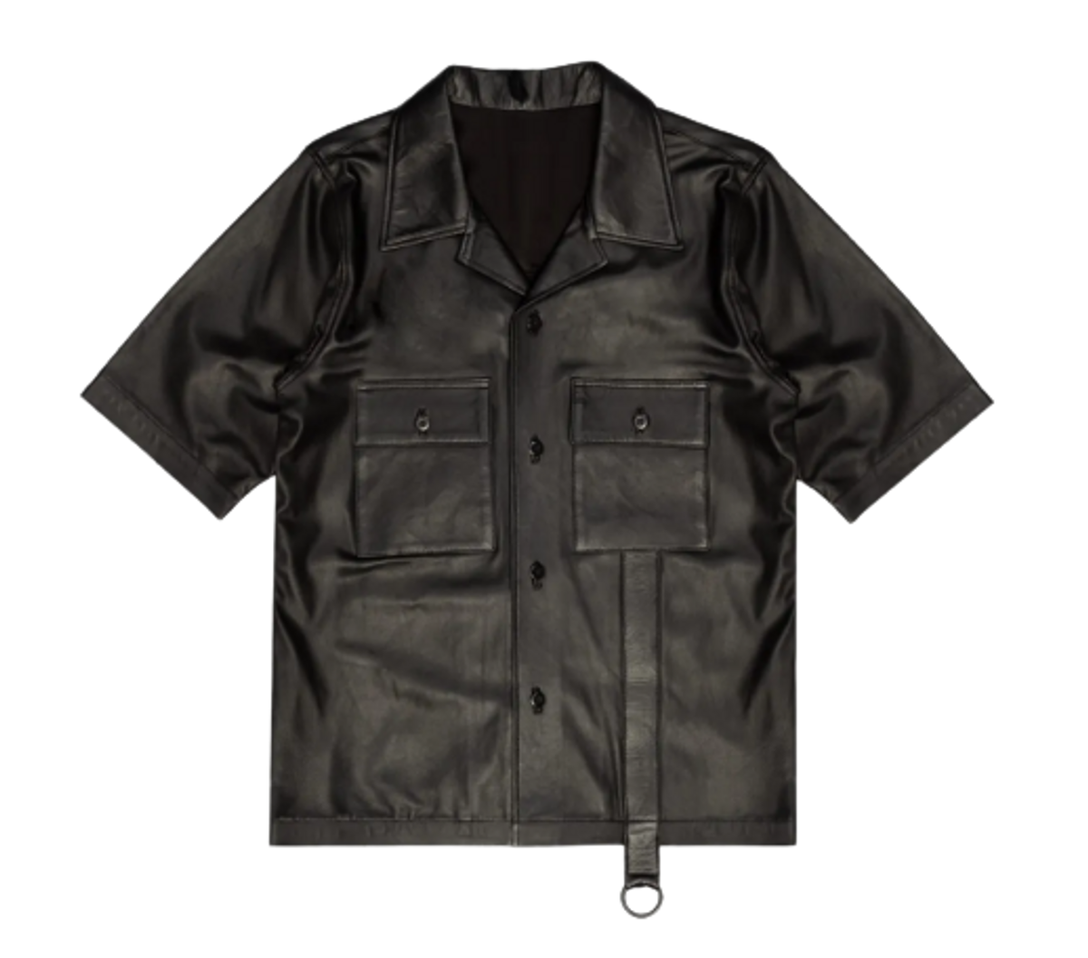Dethaus Leather Black Shirt