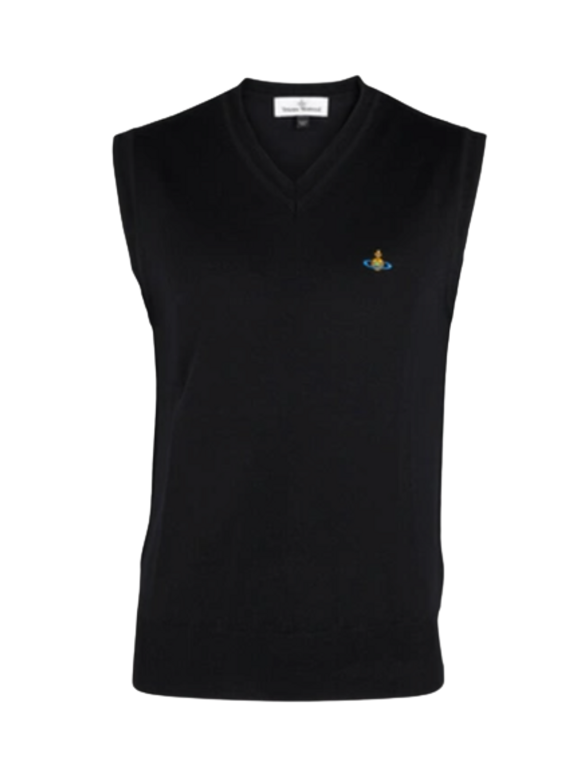 Vivienne Westwood Navy Man Vest In N401 Black