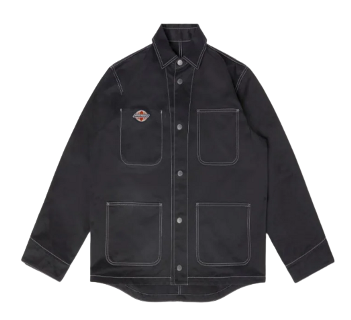 Heron Preston White Stitch Ghost Pocket Jacket