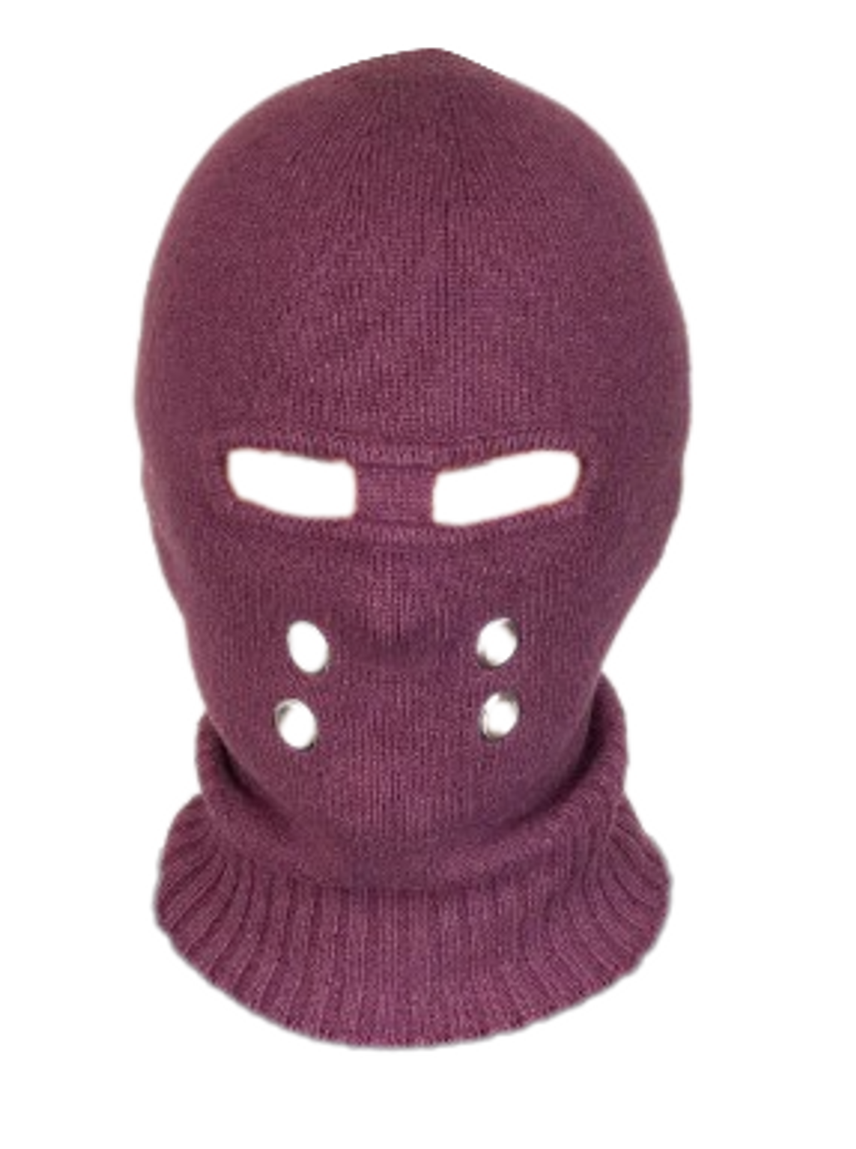 Rick Owens Amethyst Recycled Cashmere Gimp Clava