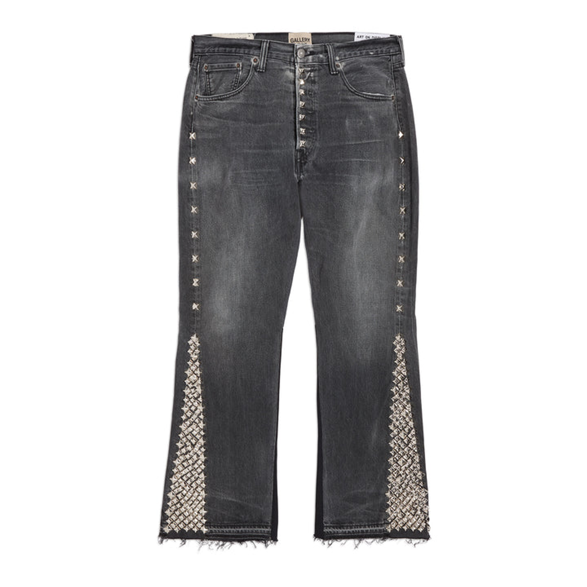 Gallery Dept. Black Studded La Flare Jeans