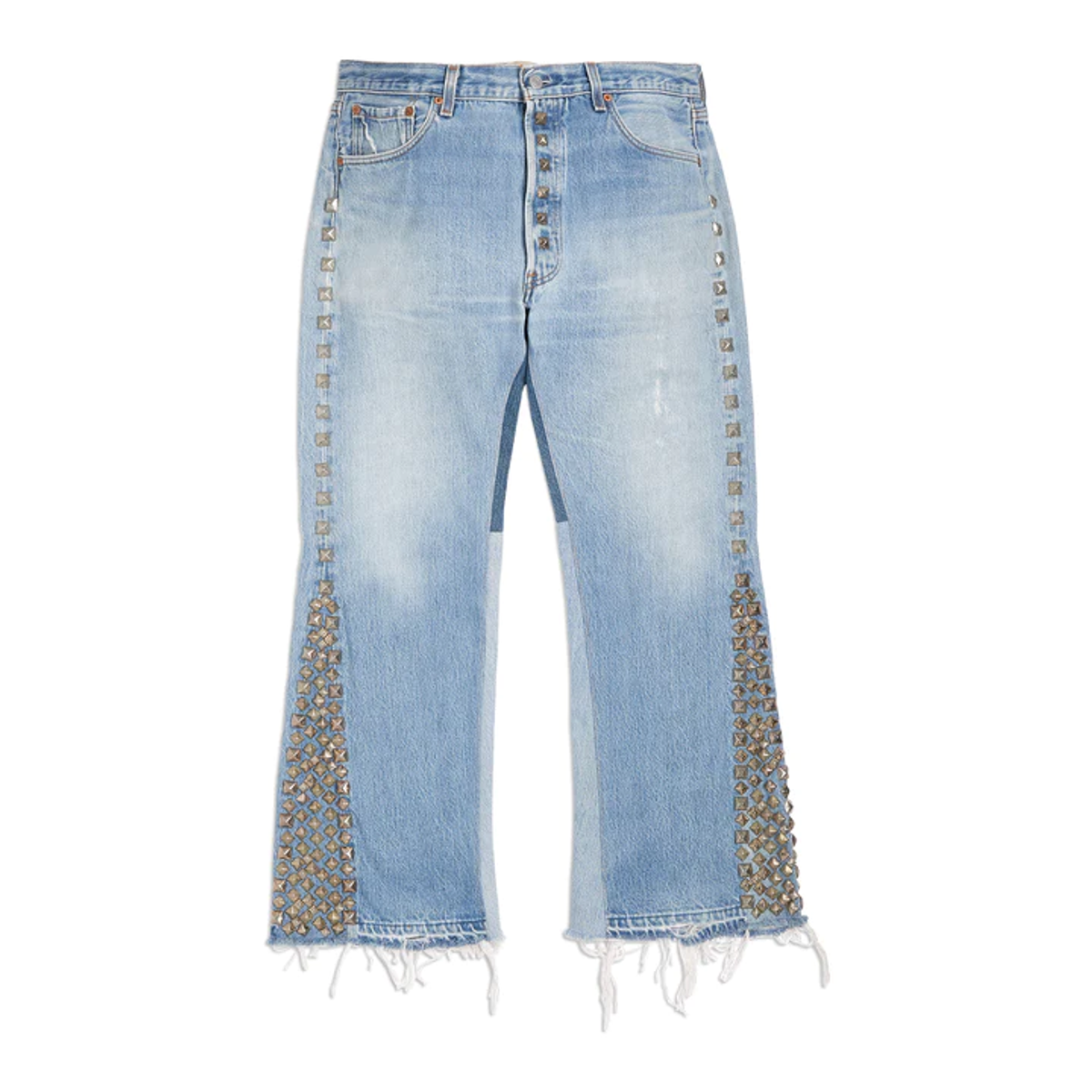 Gallery Dept. Indigo Studded La Flare Jeans