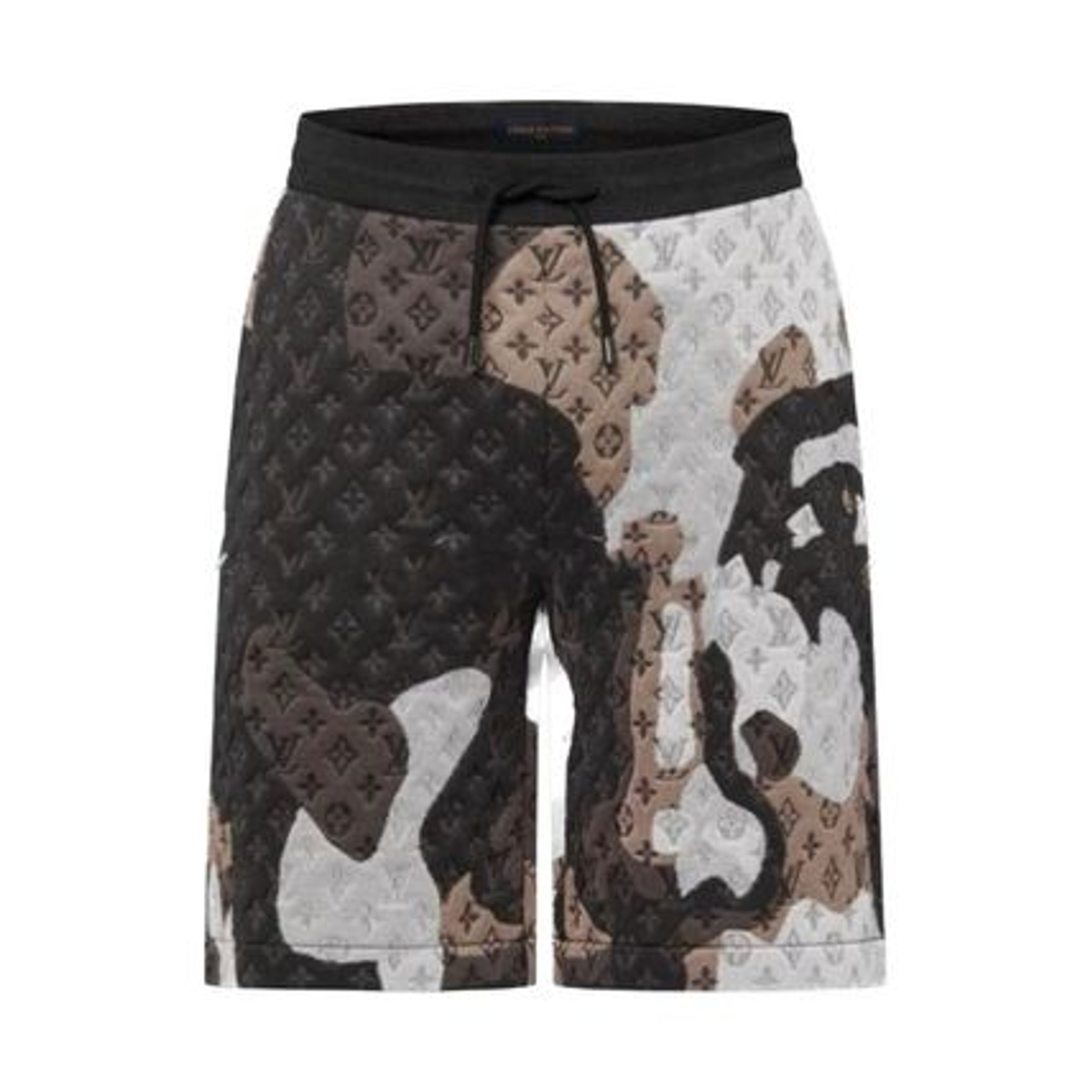 Louis Vuitton Bi-Color Monogram Printed Shorts