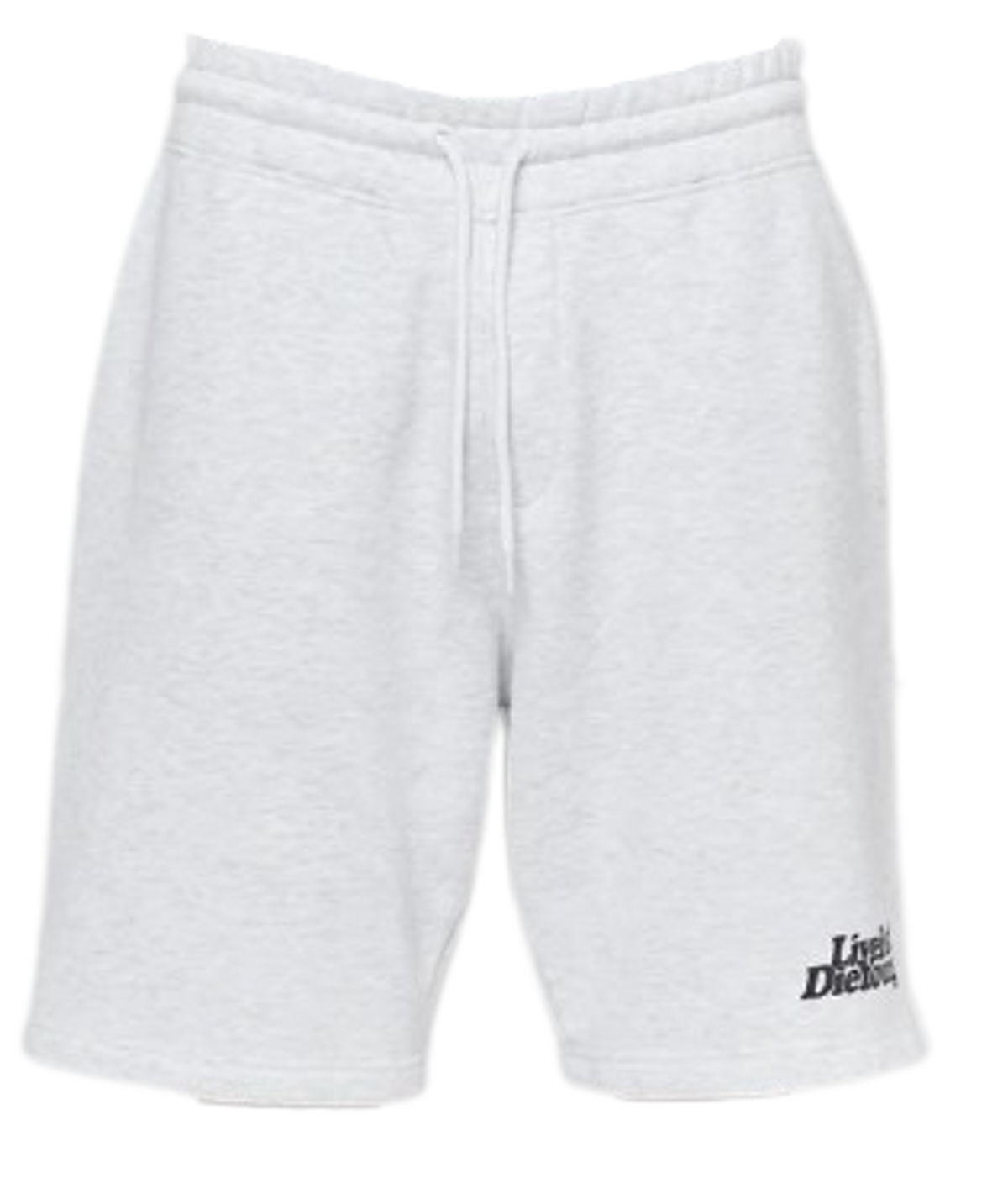 Live Fast Die Young Heather Grey Basic Shorts