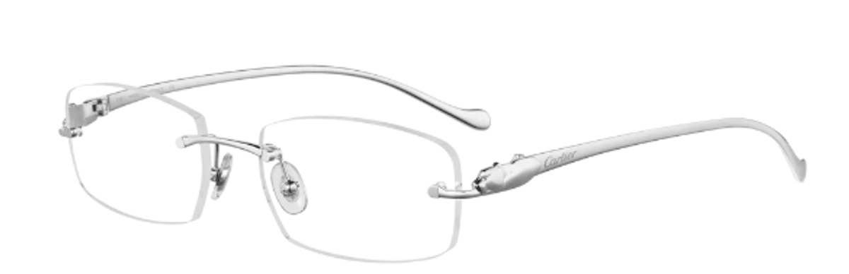 Charnières De Lunettes Cartier Panthère Dorées – Métal, Réglables – Neuves Sans Boîte
