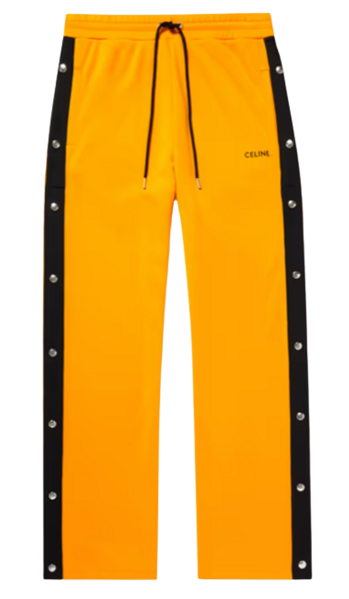 Celine Button Detailed Striped Jersey Track Pants
