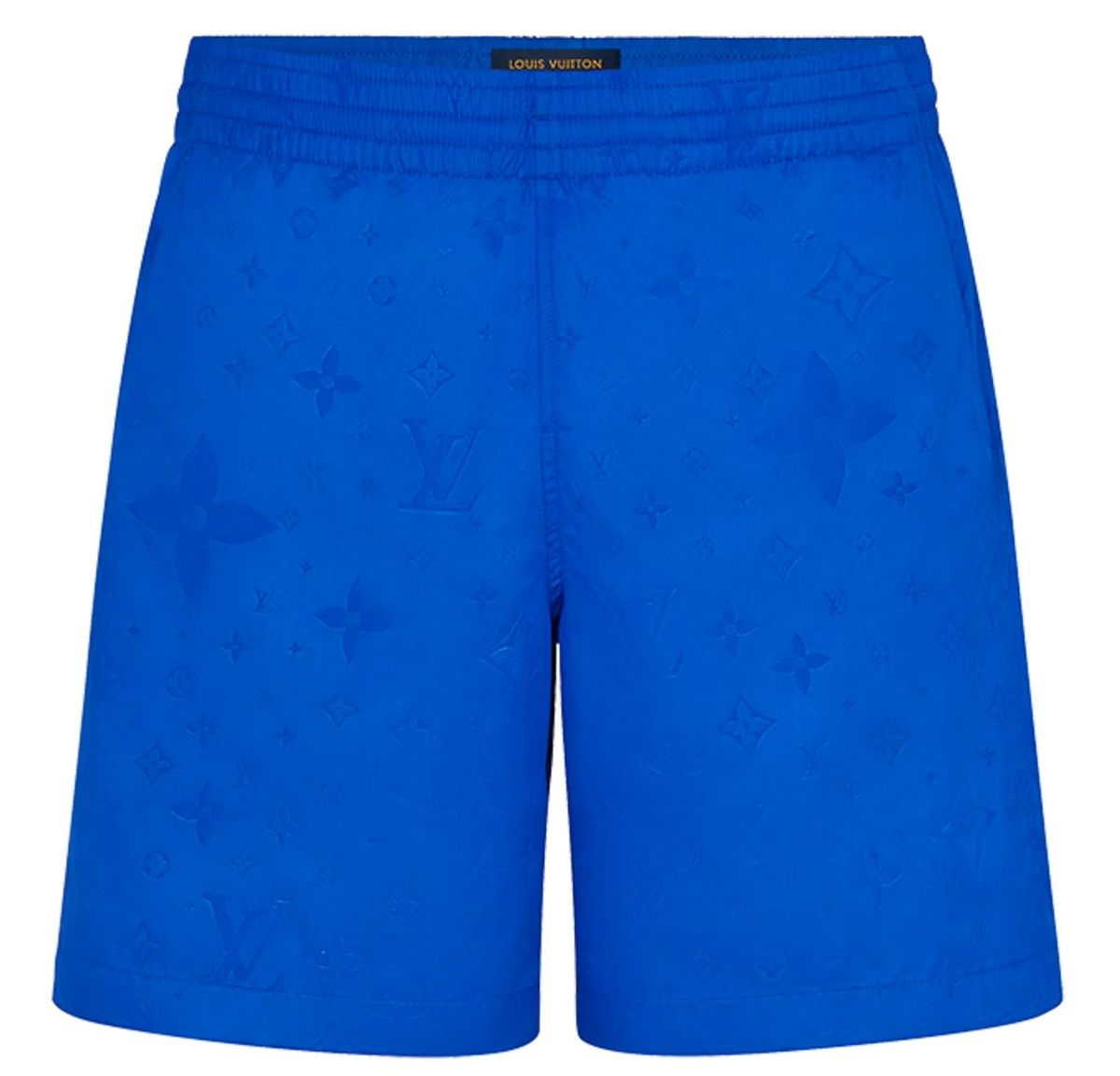 Louis Vuitton Signature Blue Swim Board Shorts