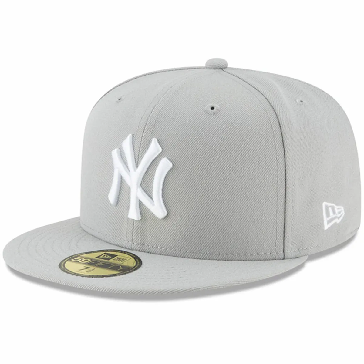 New Era New York Yankees New Era Fashion Color Basic 59FIFTY Fitted Hat - Gray