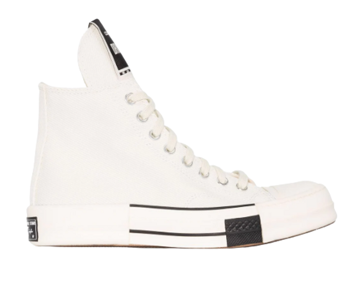 Converse × Rick Owens White Drkstar Chuck 70 High Top Sneakers