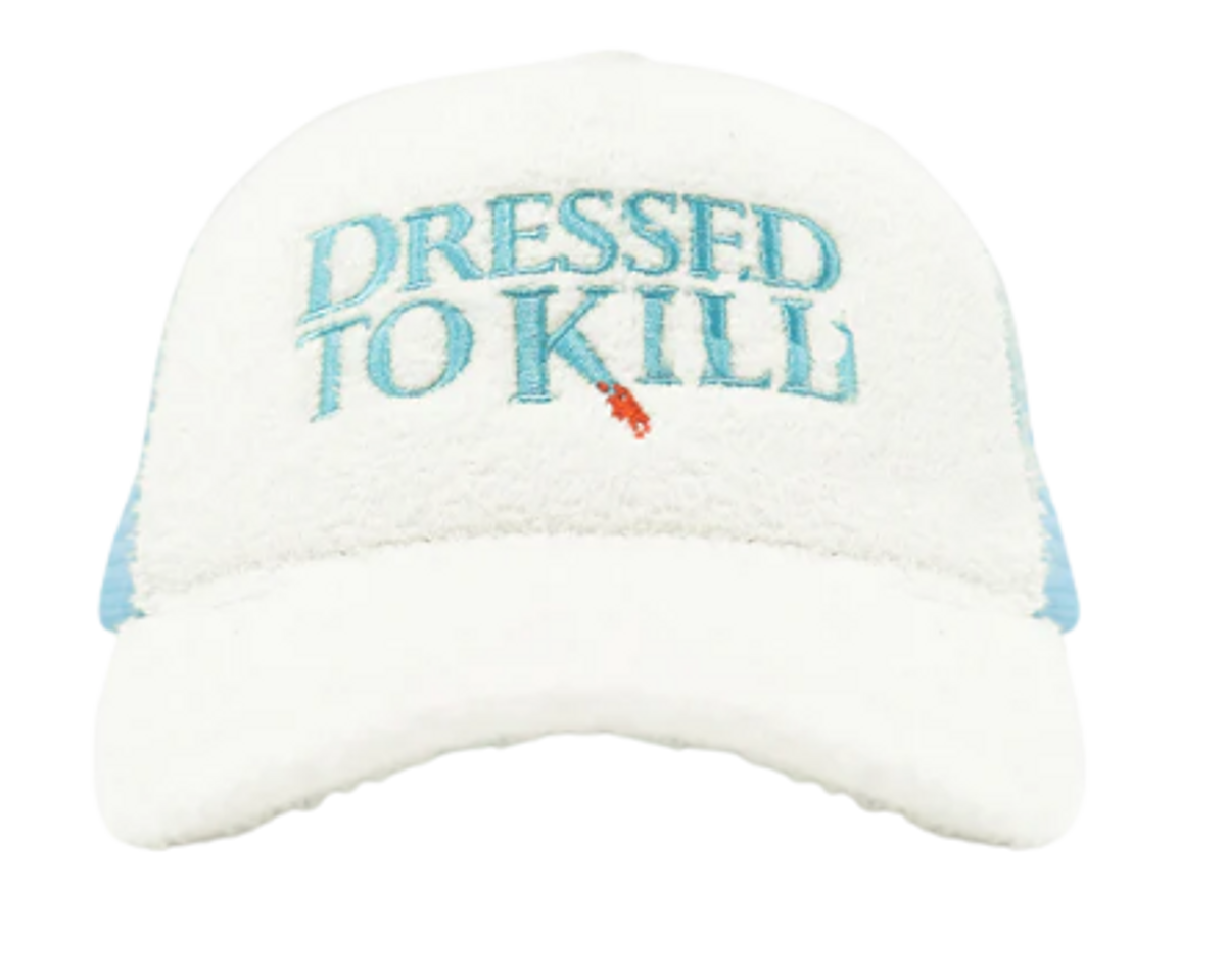 Loose Made Dressed to Kill White Trucker Hat