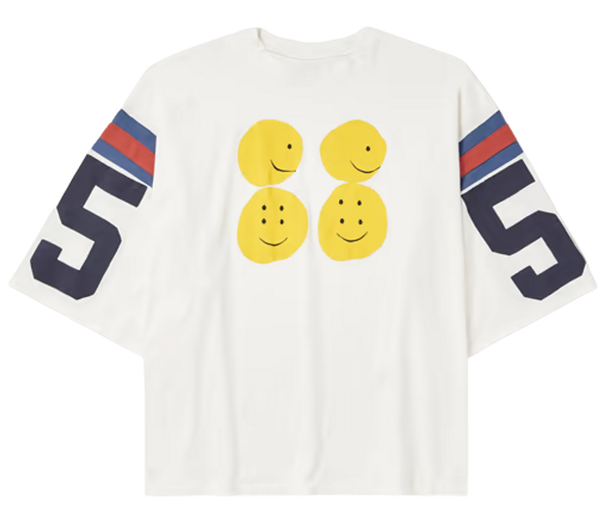 Kapital White Printed Cotton-jersey T-shirt