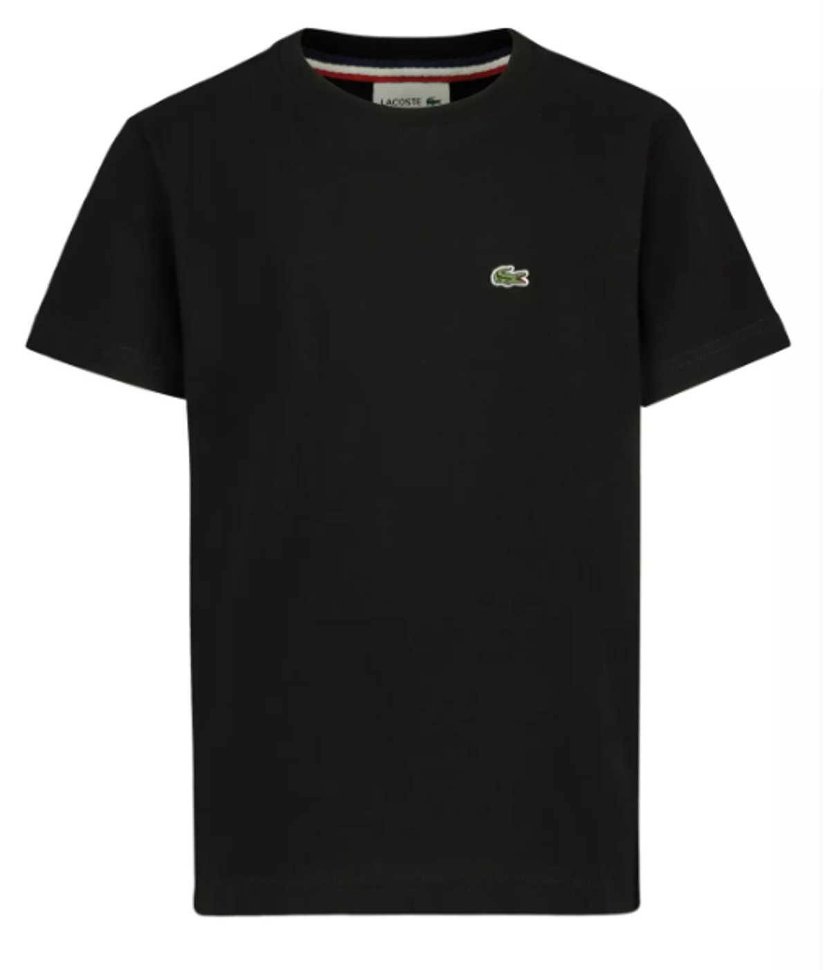 Lacoste Black Embroidered T-shirt