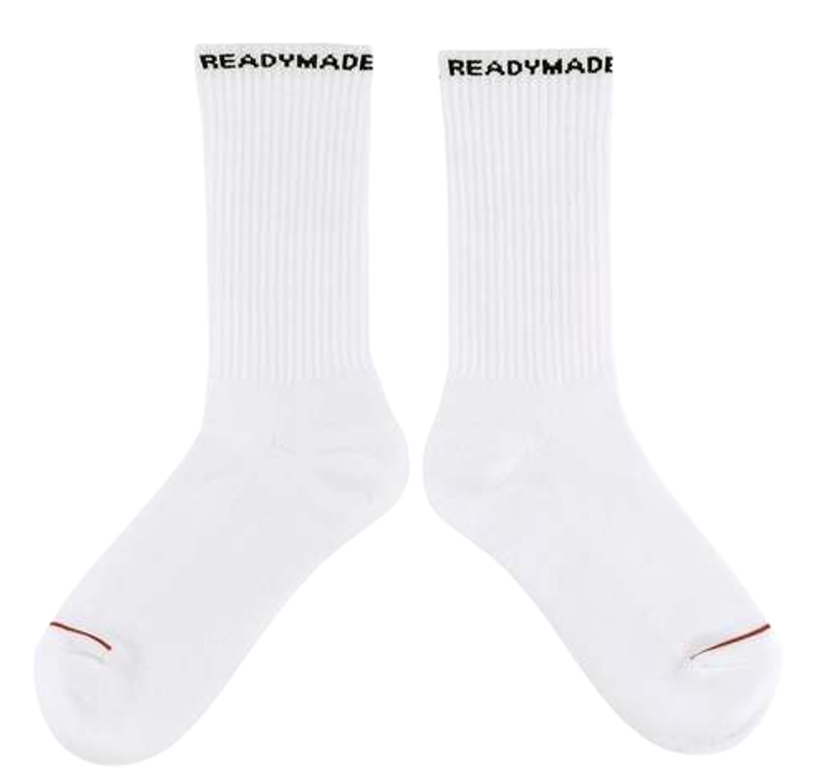 Readymade White 3p Crew Socks