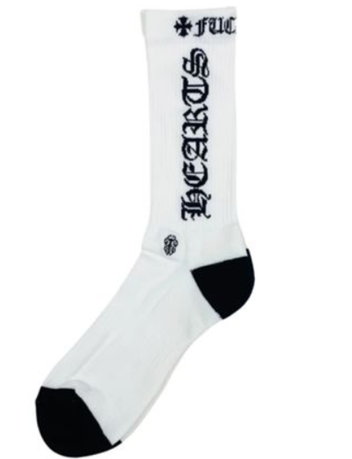 Chrome Hearts White Logo Socks