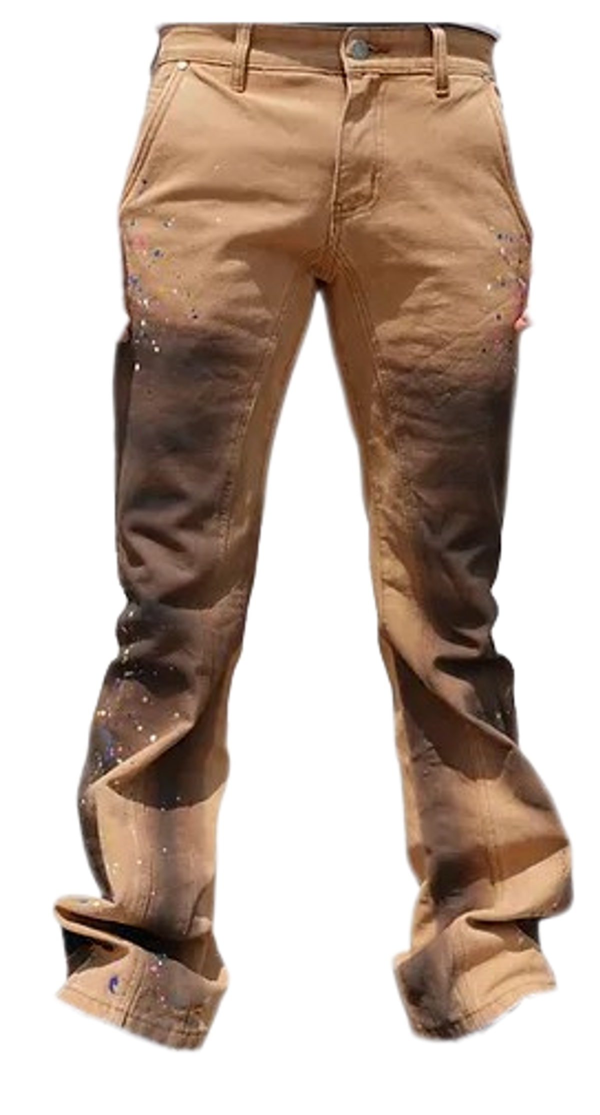 N9nety-9ne Splattered Carpenter Pants