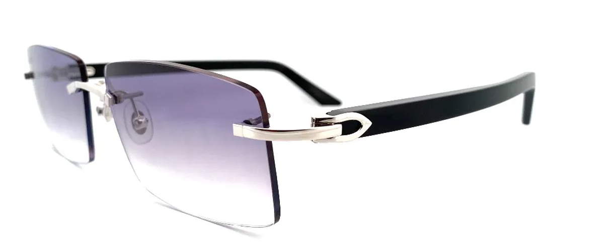 Cartier Smoke Grey CT0048o-003 Sunglasses
