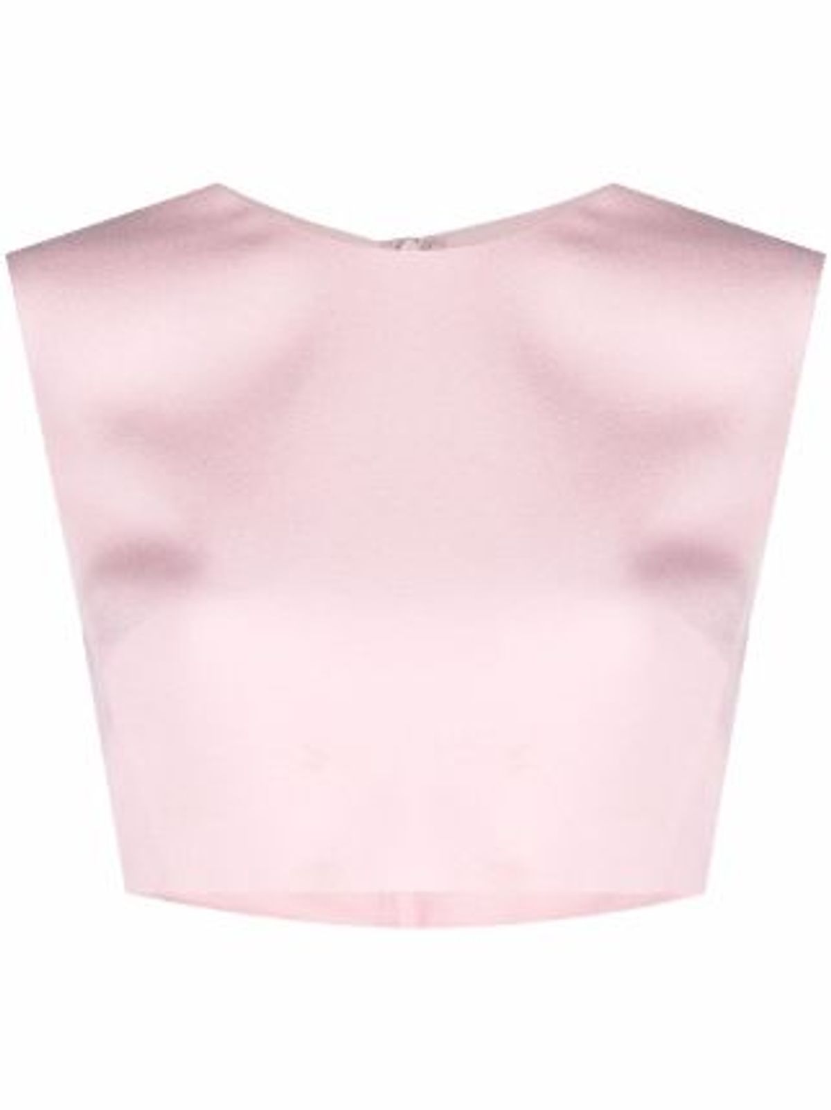 ABF-A0915 PINK SHINY VISCOSE TOP main image 1