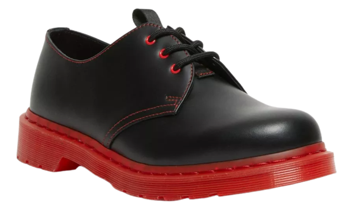 Dr. Martens × Clot Black Smooth 1461 Leather Boots