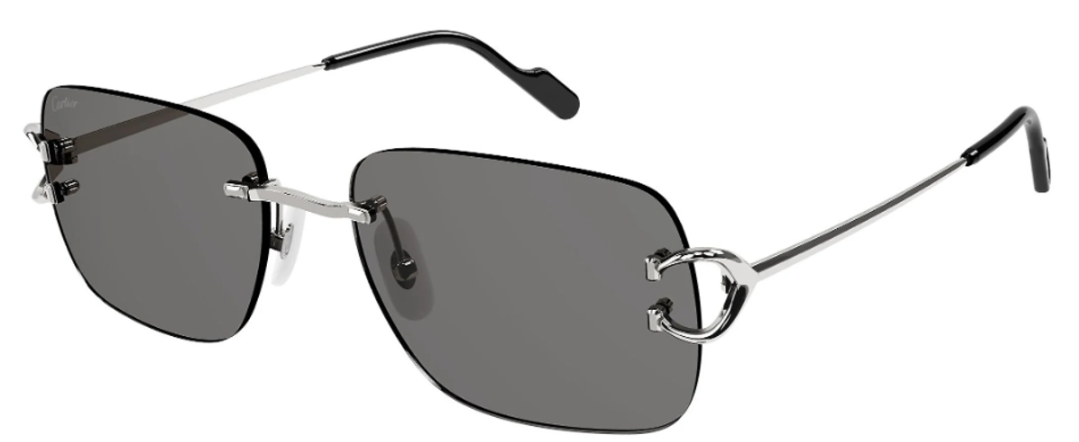Cartier Shiny Silver CT0330S Sunglasses