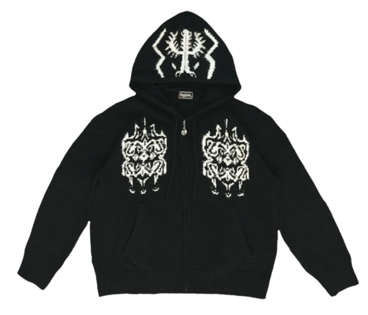 Erehwon Sacred Tree Mohair Hoodie