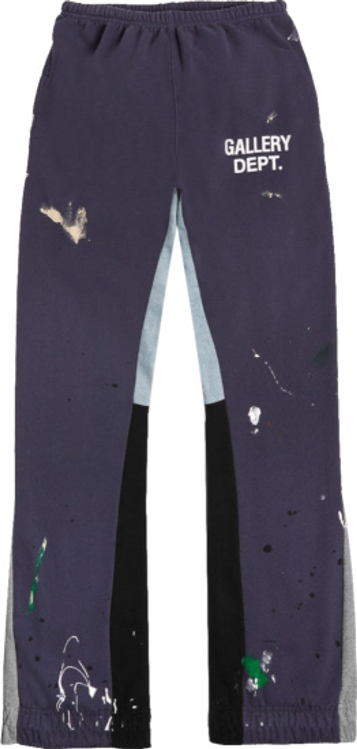 Gallery Dept. Navy Painted Flare Sweat Pants