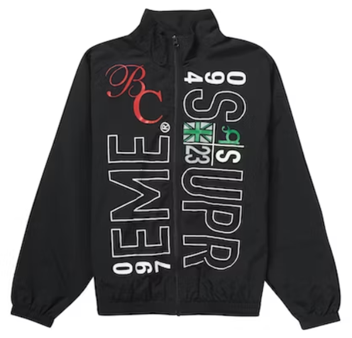 Supreme × Bernadette Black Track Jacket