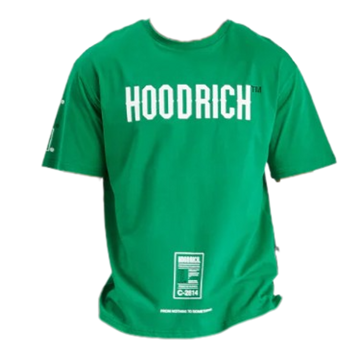 Hoodrich Green White Logo T-Shirt