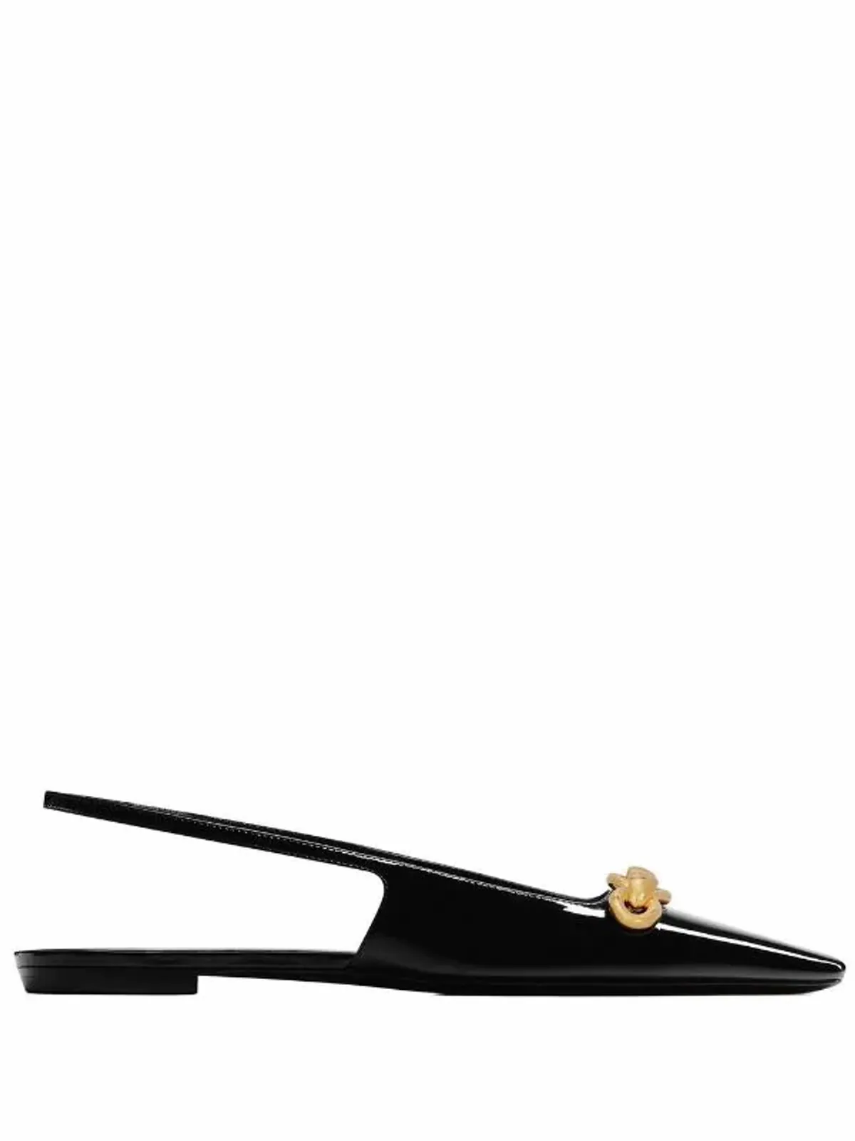 Saint Laurent Black Silvana 05 Ballerinas