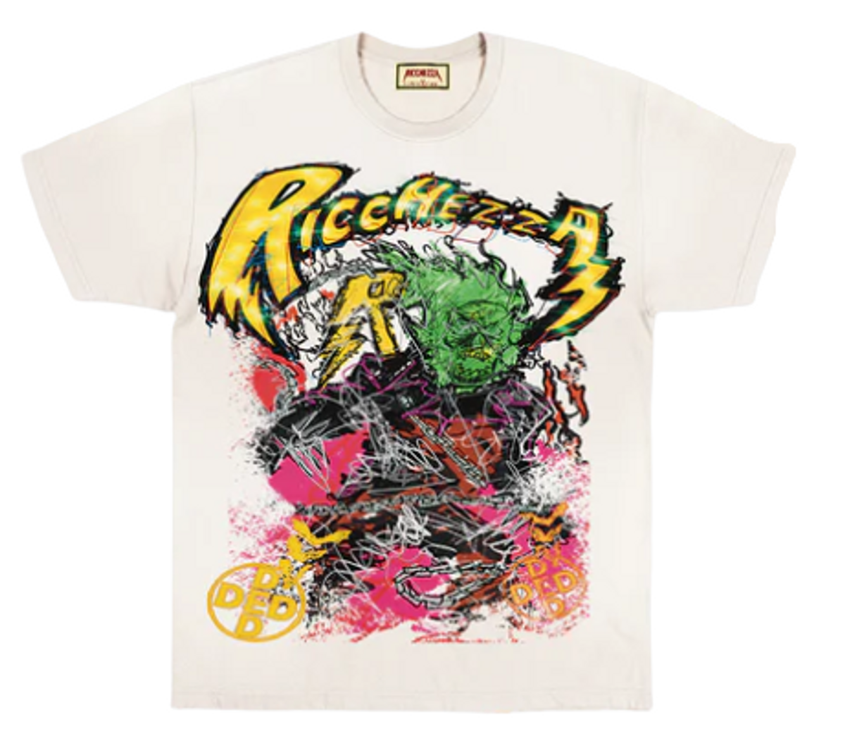 Ricchezza Forever Cream Short Sleeve T-Shirt