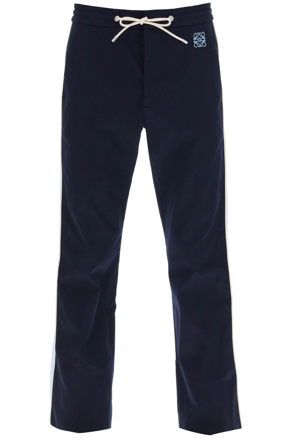 Loewe Blue Side Bands Track Pants