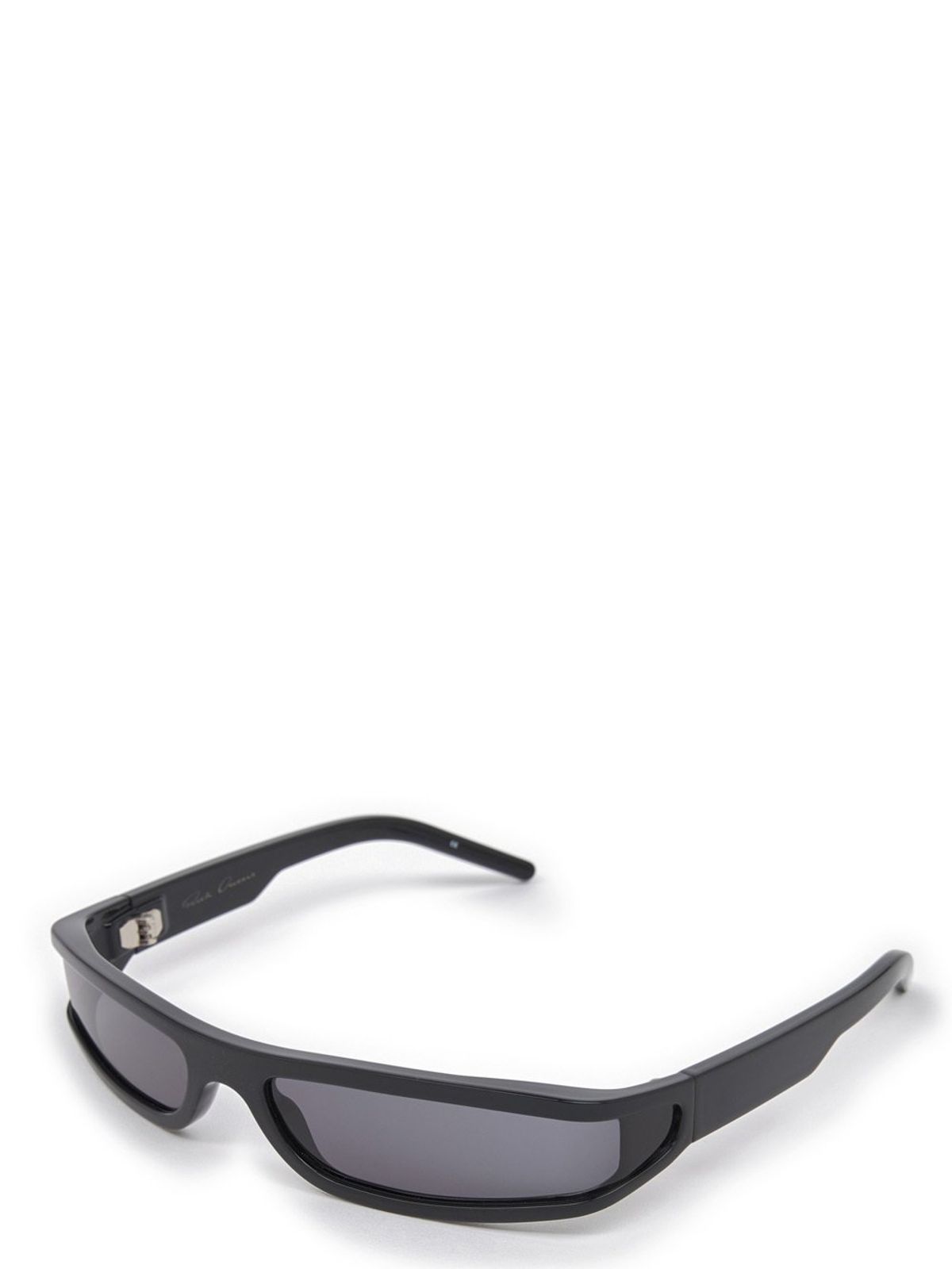 Rick Owens Fog Tinted Sunglasses In Black | WHAT’S ON THE STAR?