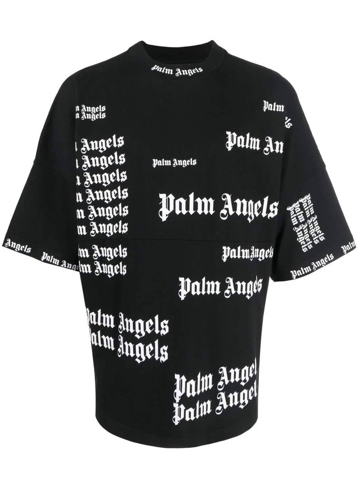 Palm Angels Black Ultra Logo Over T-shirt