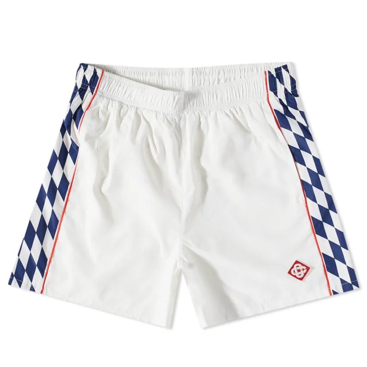 Casablanca White Par Avion Track Shorts