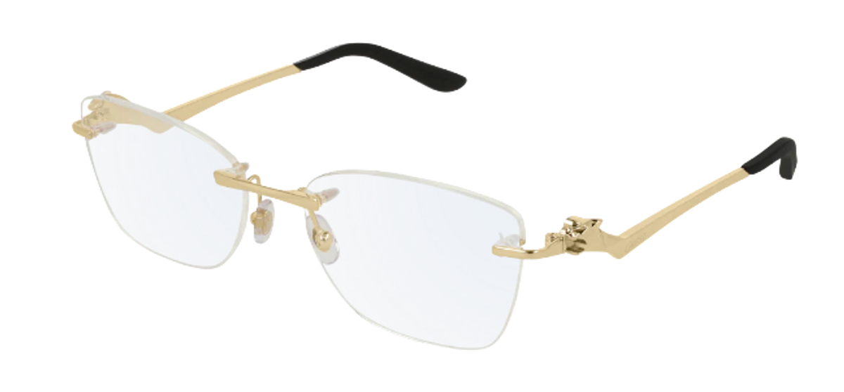 Cartier CT0120O 001 Gold Glasses