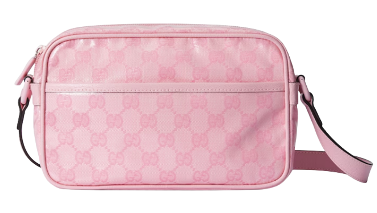 Gucci Gg Crystal Pink Mini Shoulder Bag