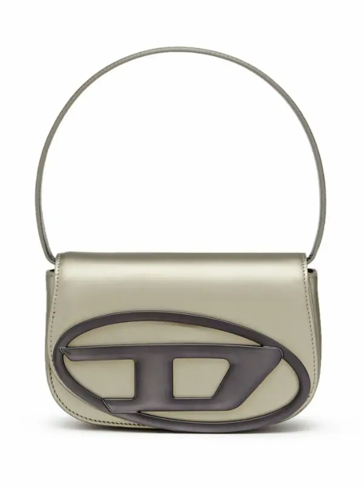 Diesel Mirror Leather Shoulder Bag