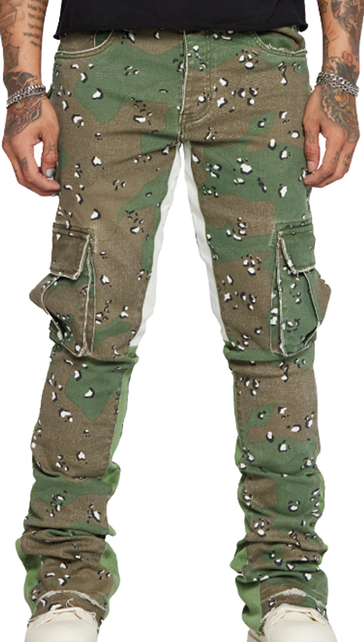 Valabasas Camo Stacked Commander Pants