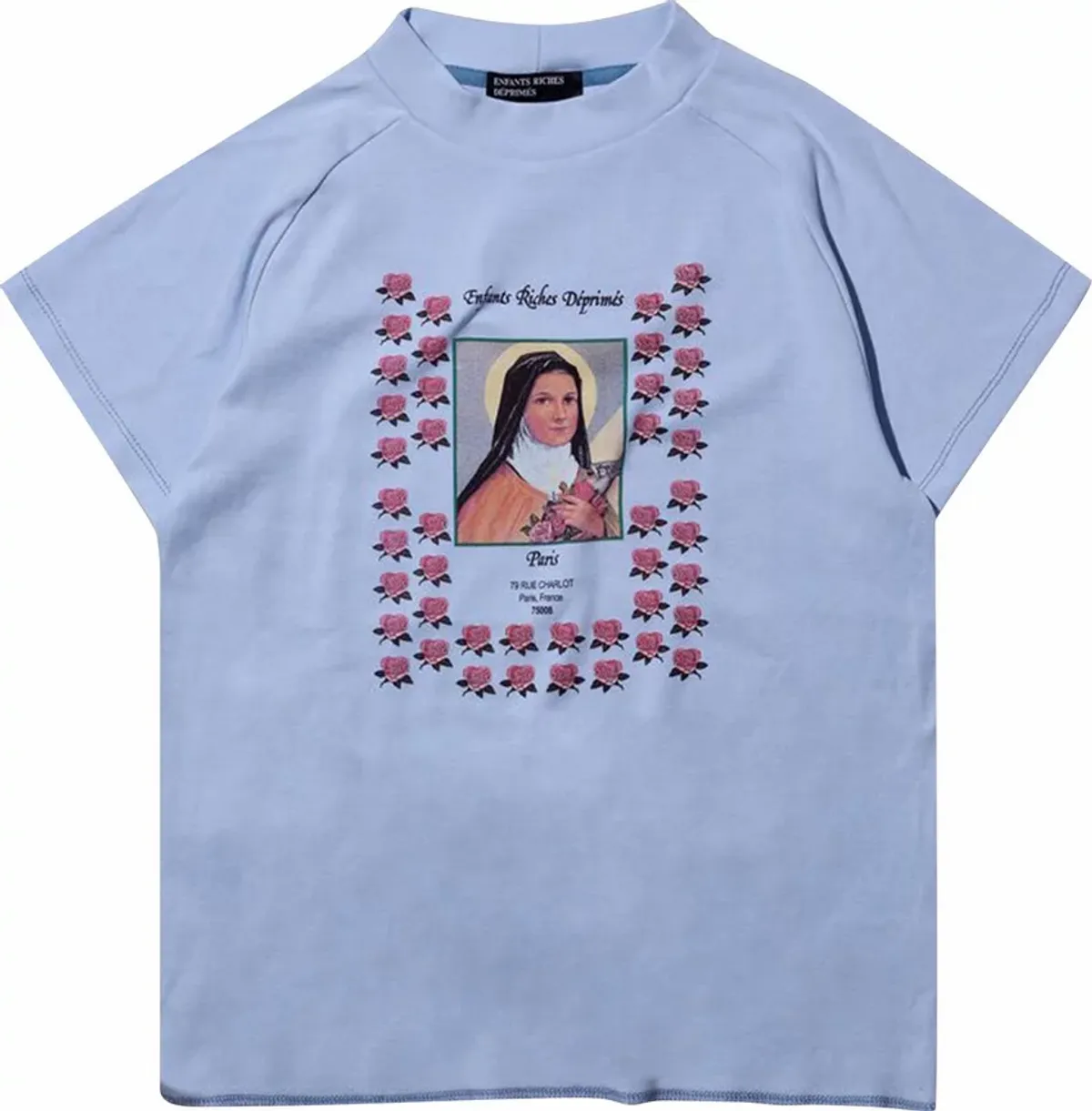 Enfants Riches Deprimes Marche De Roses Raglan T-Shirt
