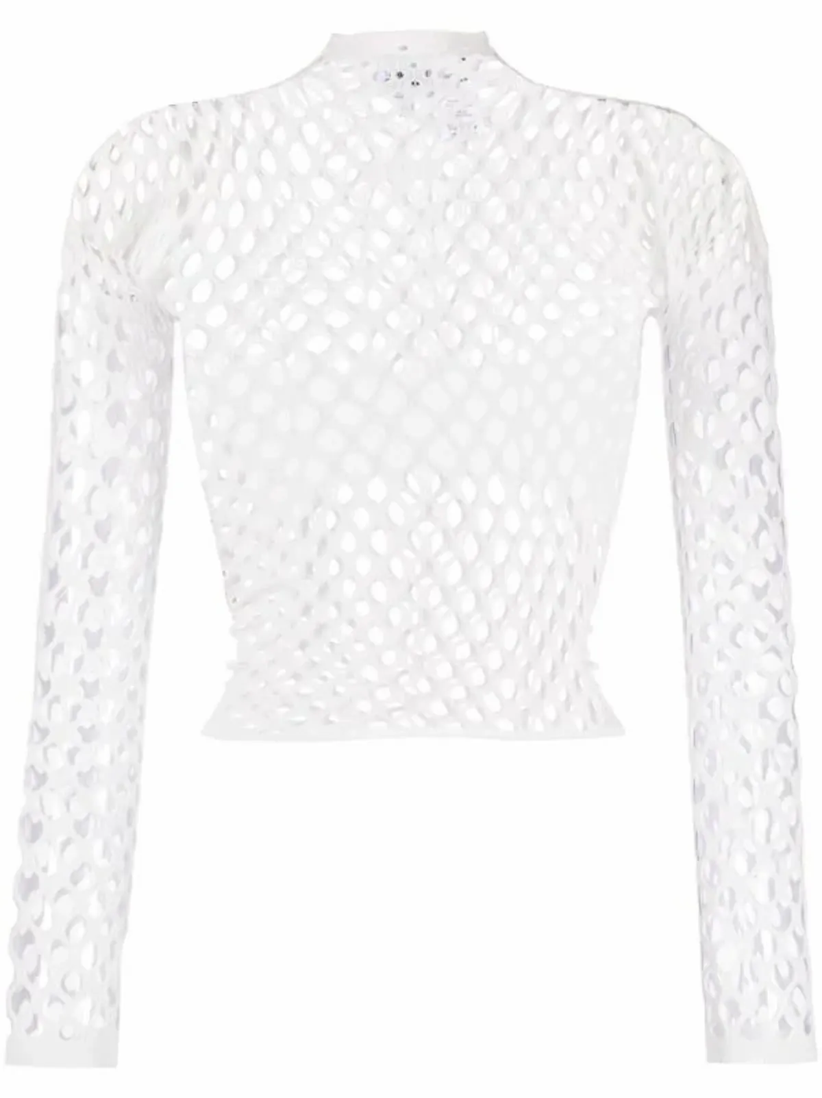 jean paul gaultier mesh top mens
