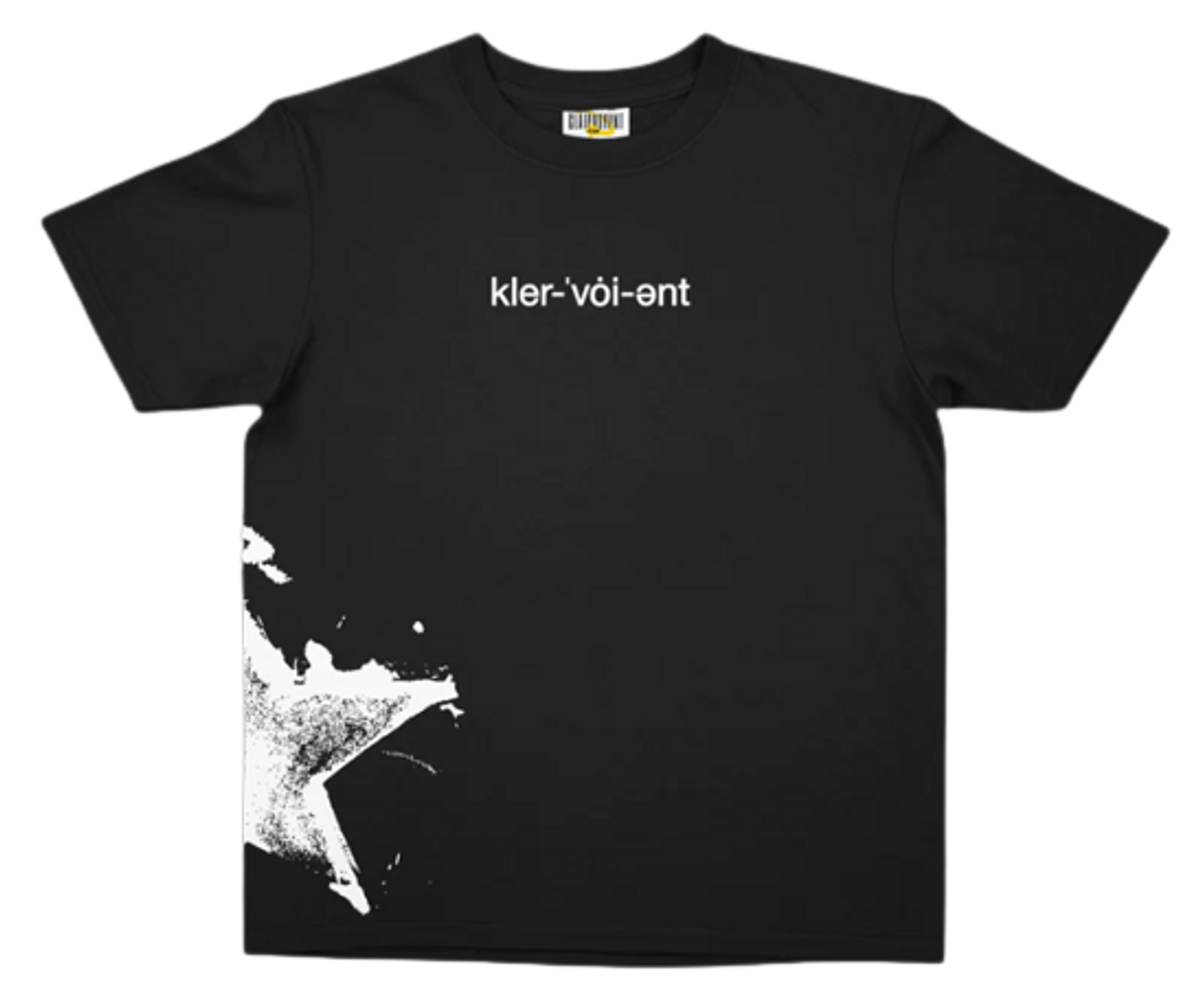 Clairvoyant Oversized Black Kler-ˈvoi-ənt T-Shirt