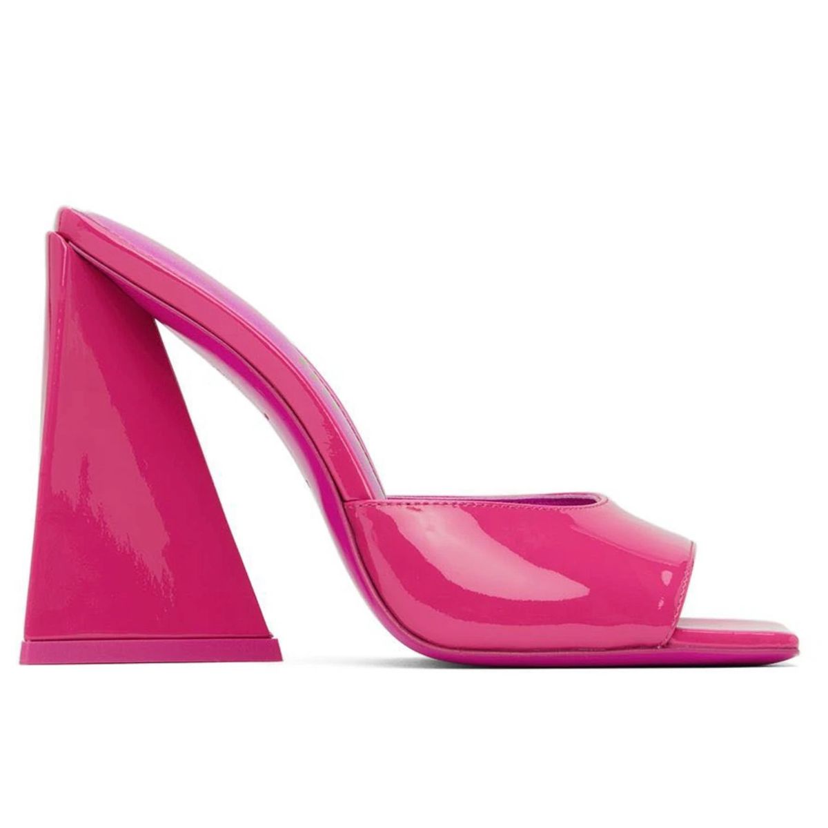 The Attico Fuchsia Pink Devon Heeled Sandals