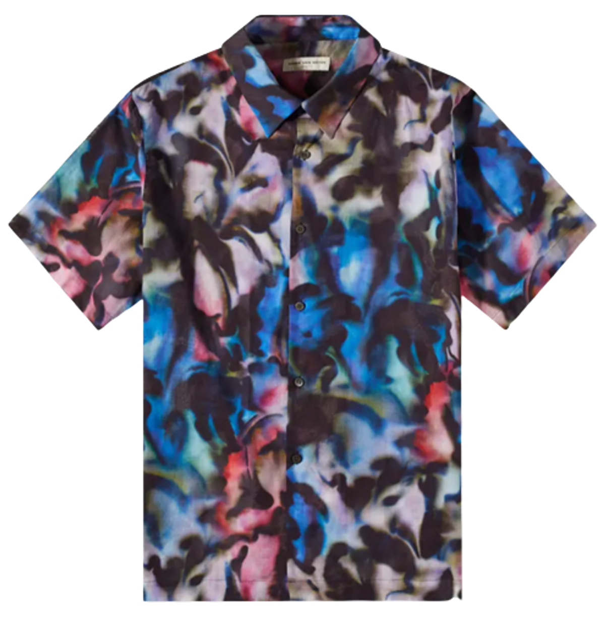Dries Van Noten All Over Print Short Sleeve Shirt