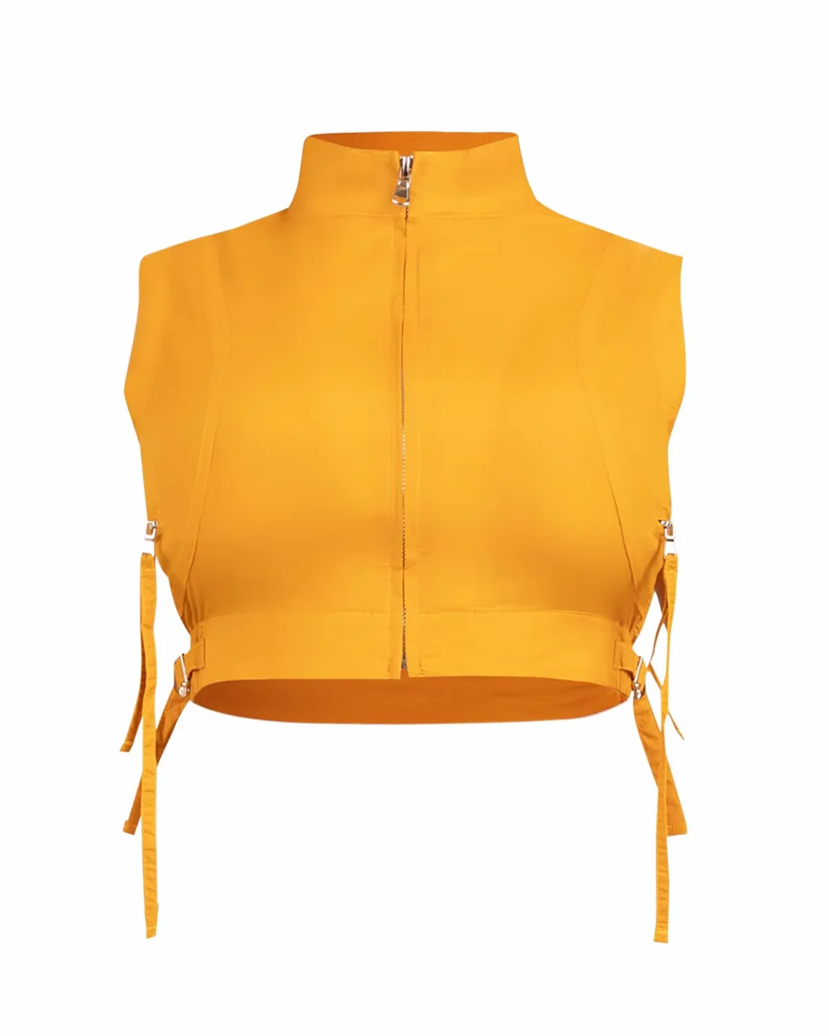 Waydamin Summer Utility Cropped Vest