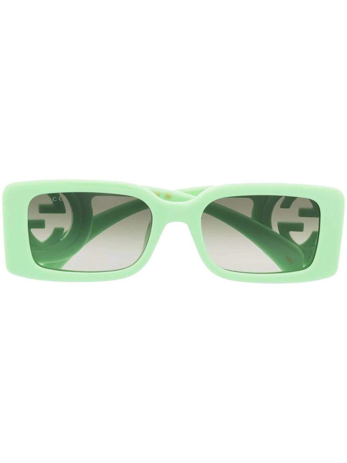 Gucci Chaise Lounge Rectangle-Frame Sunglasses