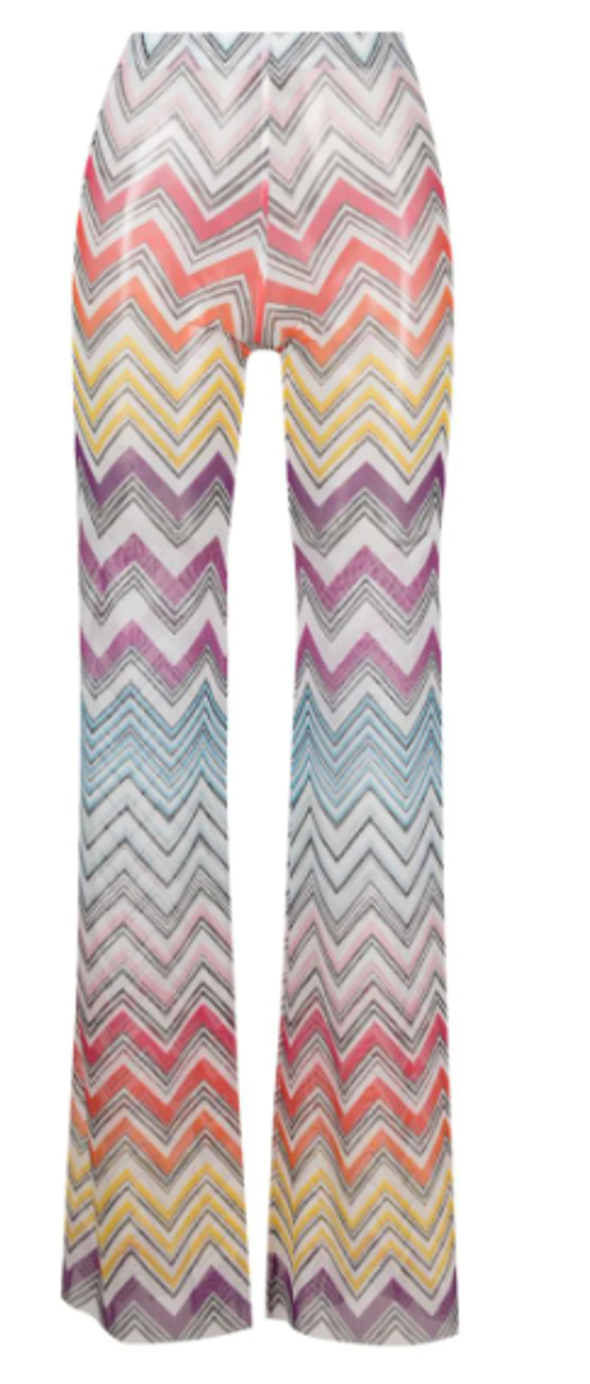 Missoni Zigzag-Print High-Waist Trousers