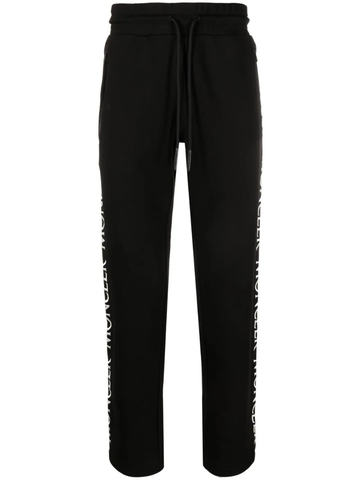 Moncler Logo-Strap Cotton Track Pants