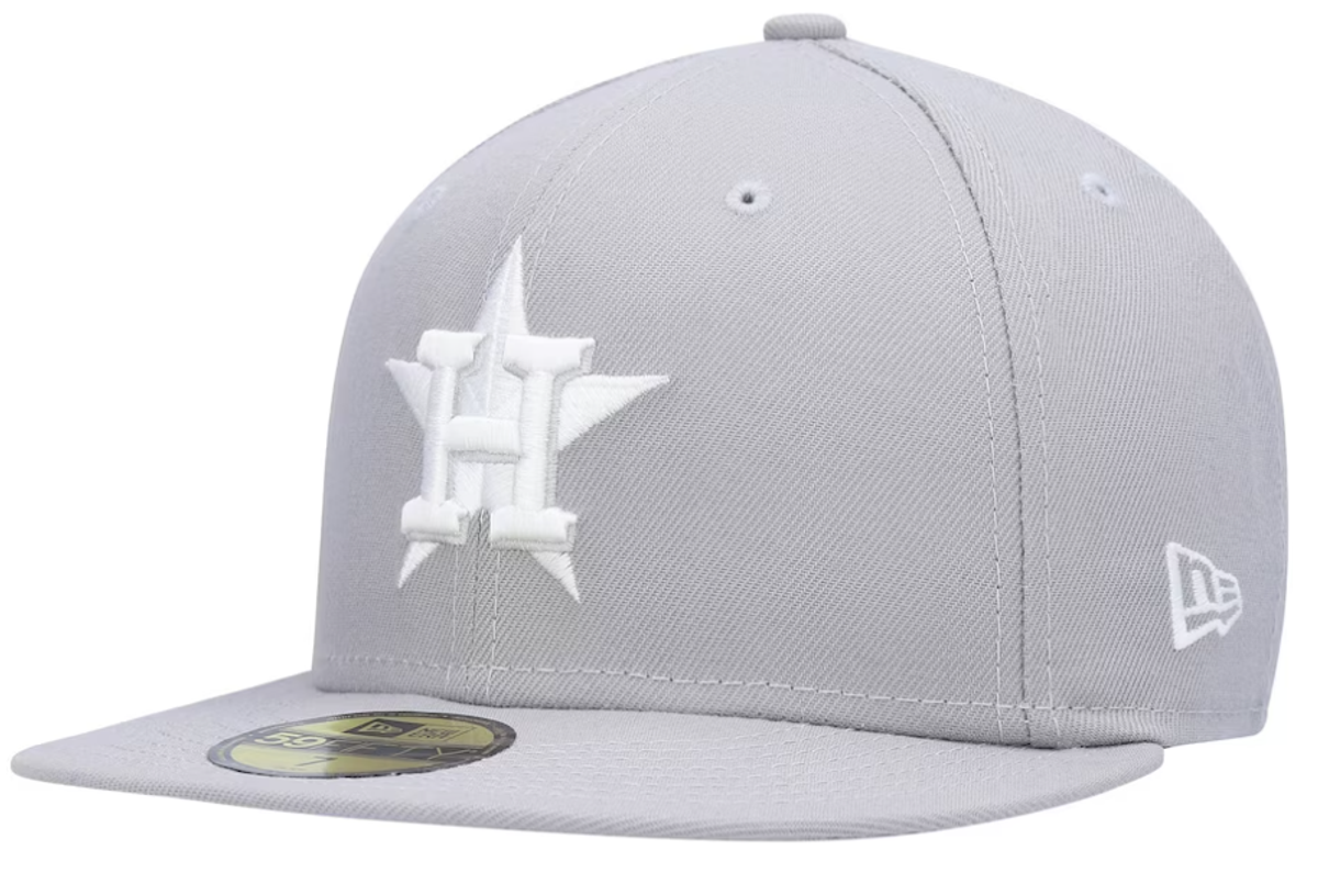 New Era Grey Houston Astros Cap