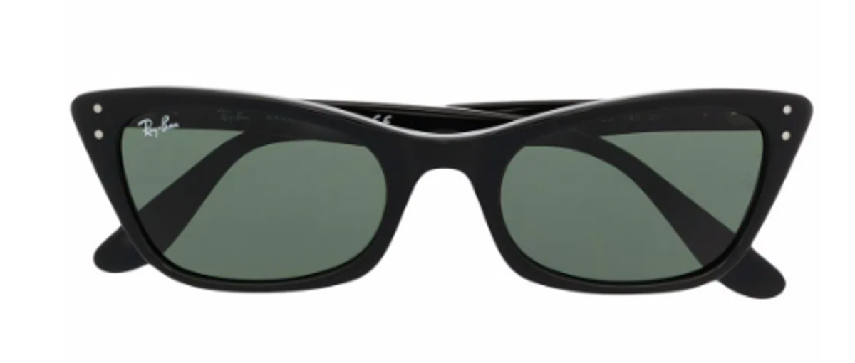 Ray-Ban Black Lady Burbank Cat Eye-frame Sunglasses