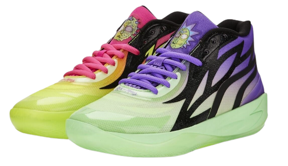 Puma × Rick and Morty LaMelo Ball MB.02 Sneakers